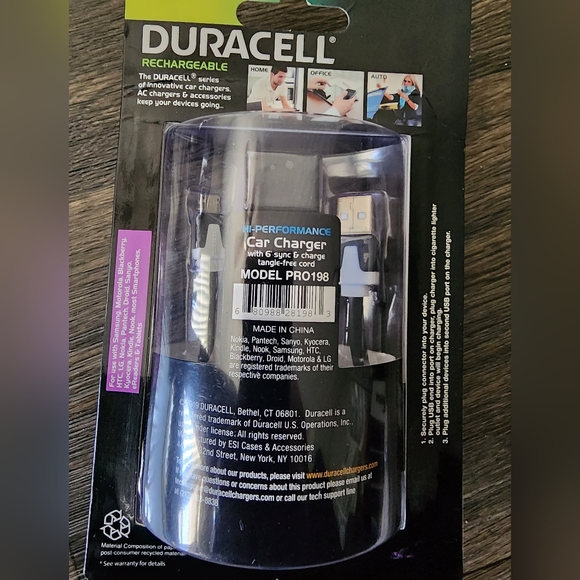 Duracell Car Charger - Picture 2 of 2